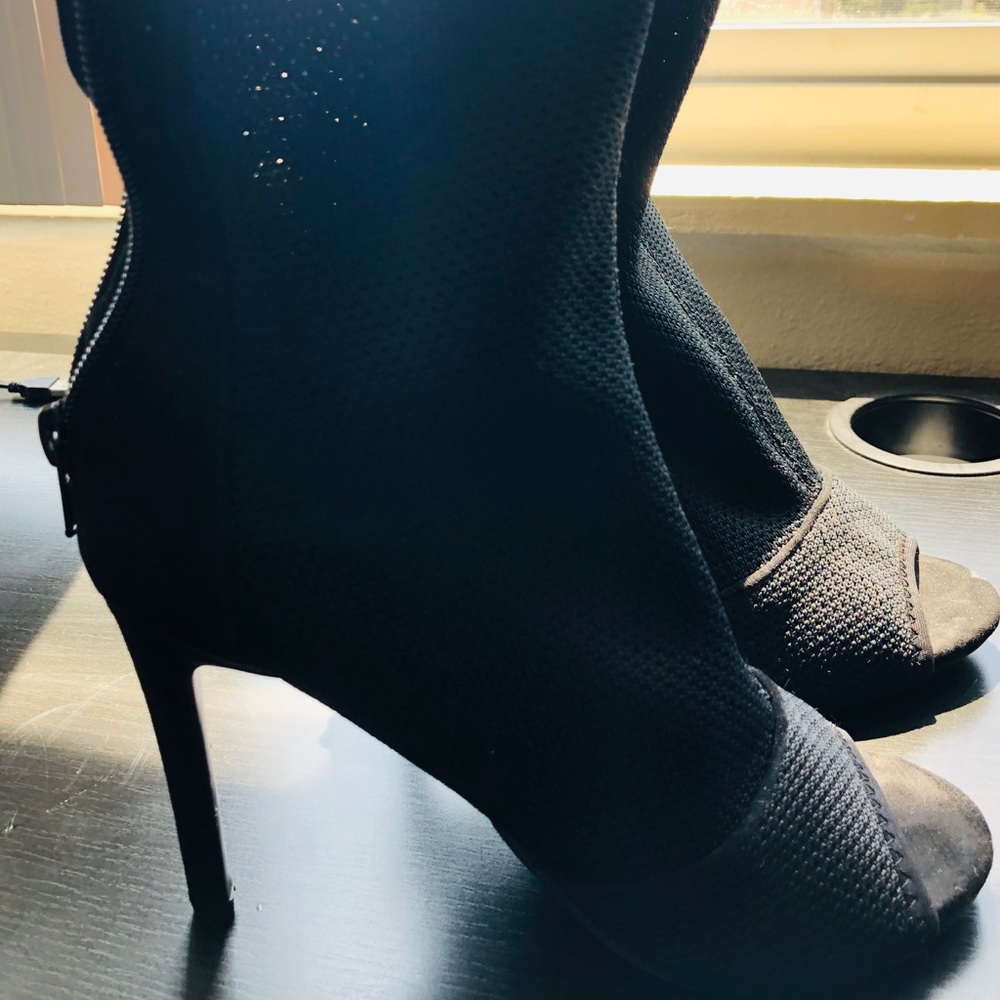 Black high heels